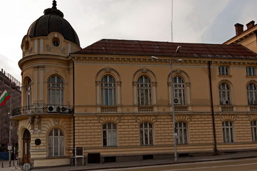 Bulgarian Academy of Sciences, founded in 1869 year, located in this ancient building from 1893...