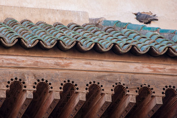 roof of a pigeon house