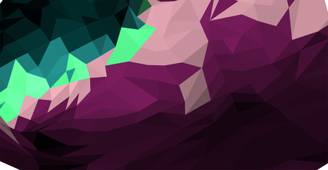 Abstract geometric background from polygons