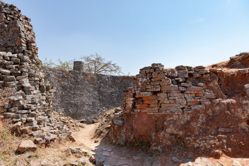 Ancient ruins of Great Zimbabwe (southern Africa)