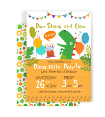 Holiday birthday invitation © azzzya
