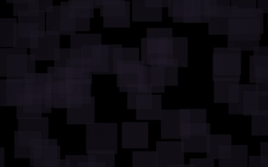 Black abstract background. Backdrop with grey squares. 3D illustration