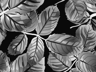 Leaves Seamless Pattern.