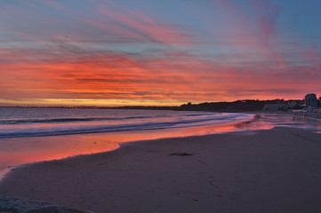 Fototapeta premium Pink Sunset, El Puerto de Santa Maria