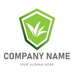 Eco shield logo for company