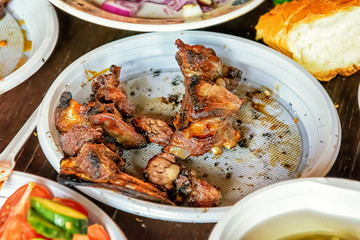 Food photo of tasty and healthy food