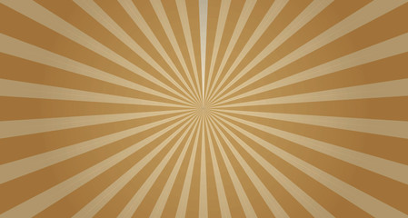 Brown Sunburst background Vector Graphics