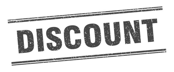 discount stamp. discount label. square grunge sign