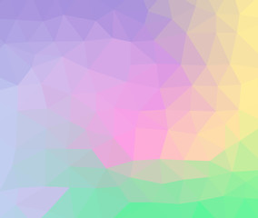 polygonal geometric colorful background, mosaic gradient design , creativity and motivation