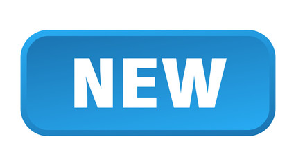 new button. new square 3d push button