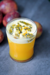 passion fruit juice, passion fruit soda