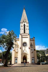 Obraz premium Santa Teresa Parish Church, Teresópolis, Rio de Janeiro, Brazil