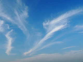 Obraz premium 青空と雲