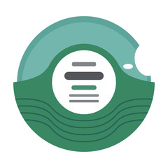 Fototapeta premium 喘息の吸入薬のイラスト（セレベント）