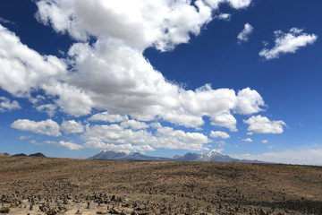 Peruvian Landscape on the way to Arequipa