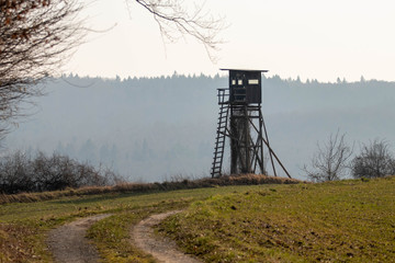 Hochsitz für Jäger