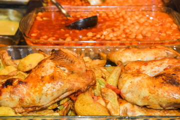 Fresh Food Buffet Brunch Catering Dining Eating Party Sharing Concept