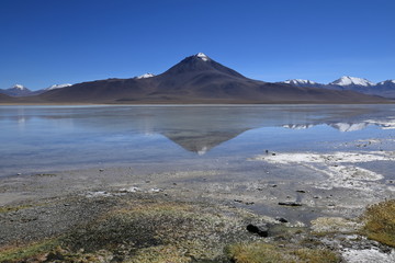 The White lagoon in the Bolivia  © zientas