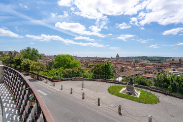 Naklejka premium Rome panoramic view