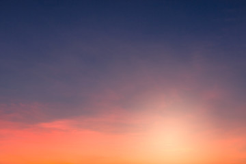 sunset sky background