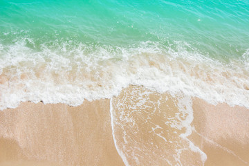 sea waves on the beach