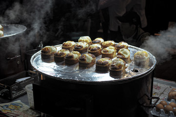 dessert on the grill