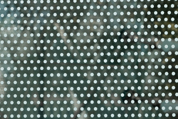 Glass background with many spots