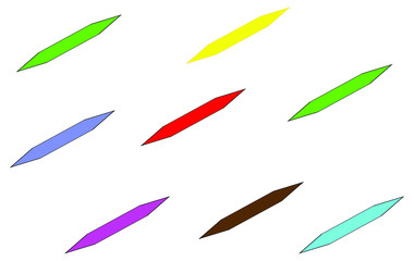 abstract white background with colorful stripes