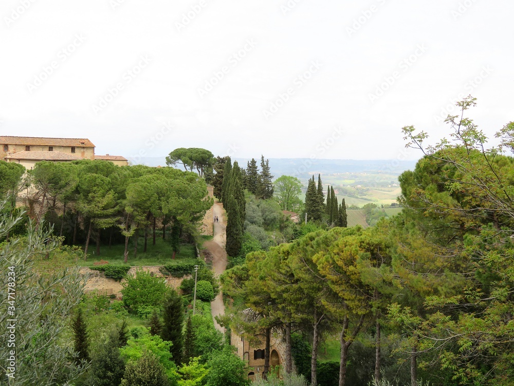 Wall mural Toscane