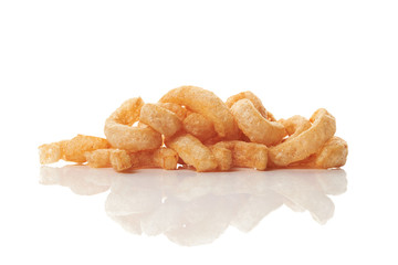 Pork caps as an appetizer That is very popular in Asia