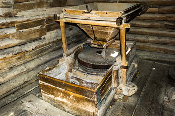 Watermill from Rudaria, Eftimie-Murgu village, Romania