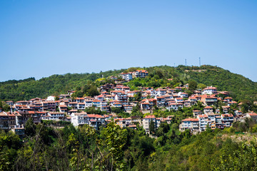 Veliko Tarnovo town, cityscape, Bulgaria