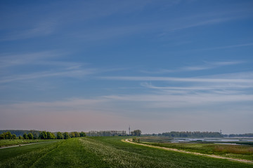 Elbdeich in der Nähe von Wedel