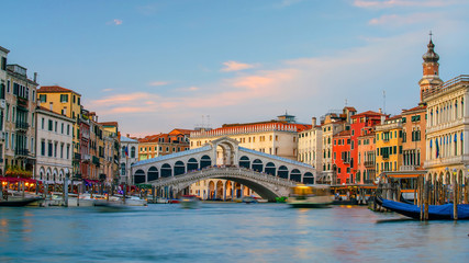 Cityscape image of Venice, in Italy during sunrise