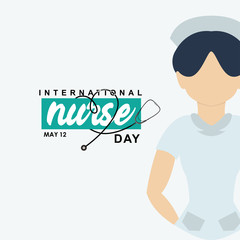 International Nurse Day Design Vector Illustration