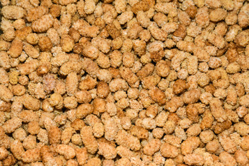 Counter with various dried fruits on the Grand Bazaar in Istanbul, Turkey