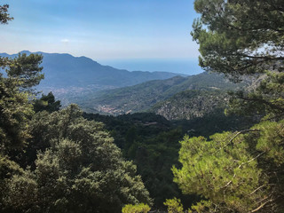 Fototapeta na wymiar Tramuntana mountains Majorca (Mallorca), Spain.