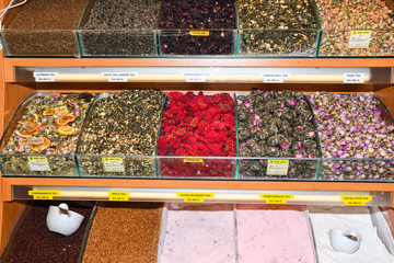 Egyptian Bazaar. The Spice Bazaar in Istanbul, Turkey is one of the largest bazaars in the city.