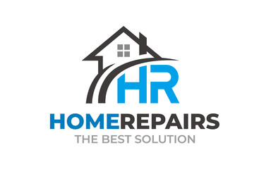 Creative Home repair Concept Logo Design