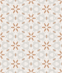 Abstract floral seamless vector pattern background in pastel colors for fabric, wallpaper, scrapbooking projects.