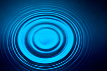 Circles on the water. background image