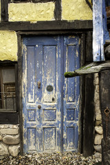 Village wooden door