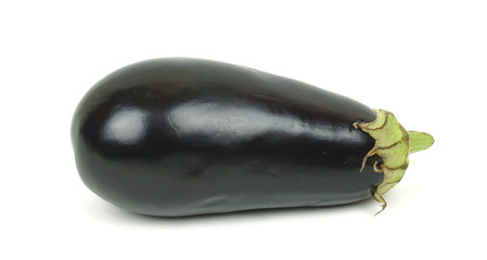 Eggplant - Aubergine isolated on white background