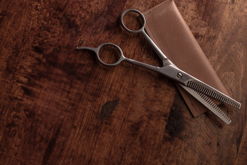 Obraz premium Tijeras para corte de pelo