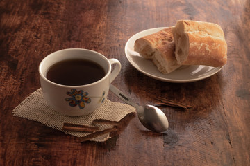 Desayuno con café