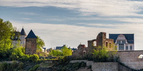 Blick zum Schloss Plauen