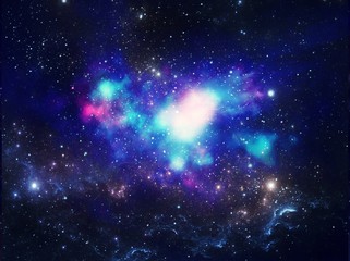 space background with stars 