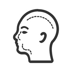 Plastic surgery icon