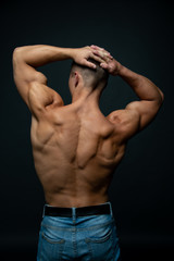 Male back