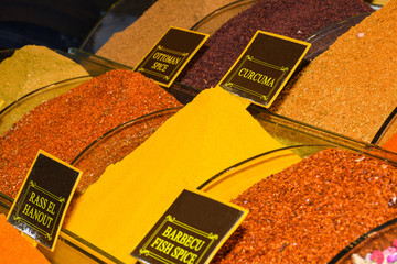 Egyptian Bazaar. The Spice Bazaar in Istanbul, Turkey is one of the largest bazaars in the city.